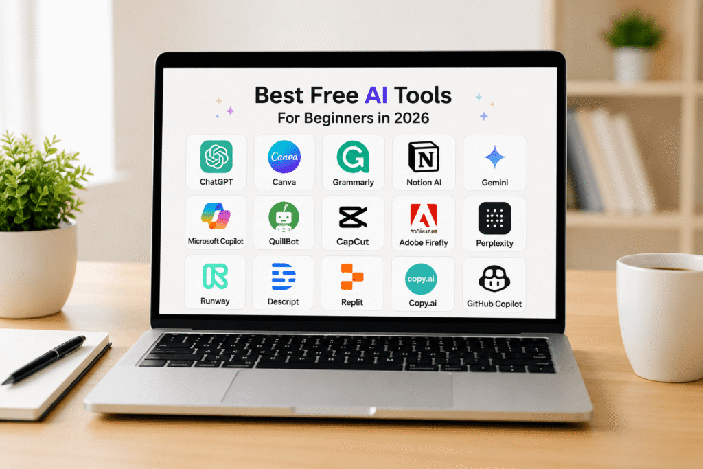 best free ai tools for beginners in 2026
